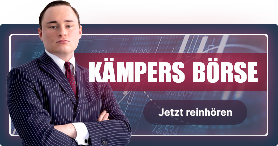 Börsenkenner Erik Kämper in seinem Podcast zu den heißesten Aktien des Tages
