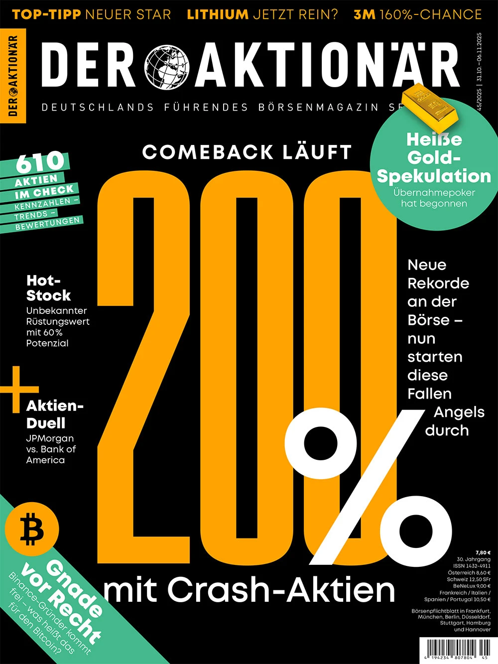 DER AKTIONÄR 45/2025