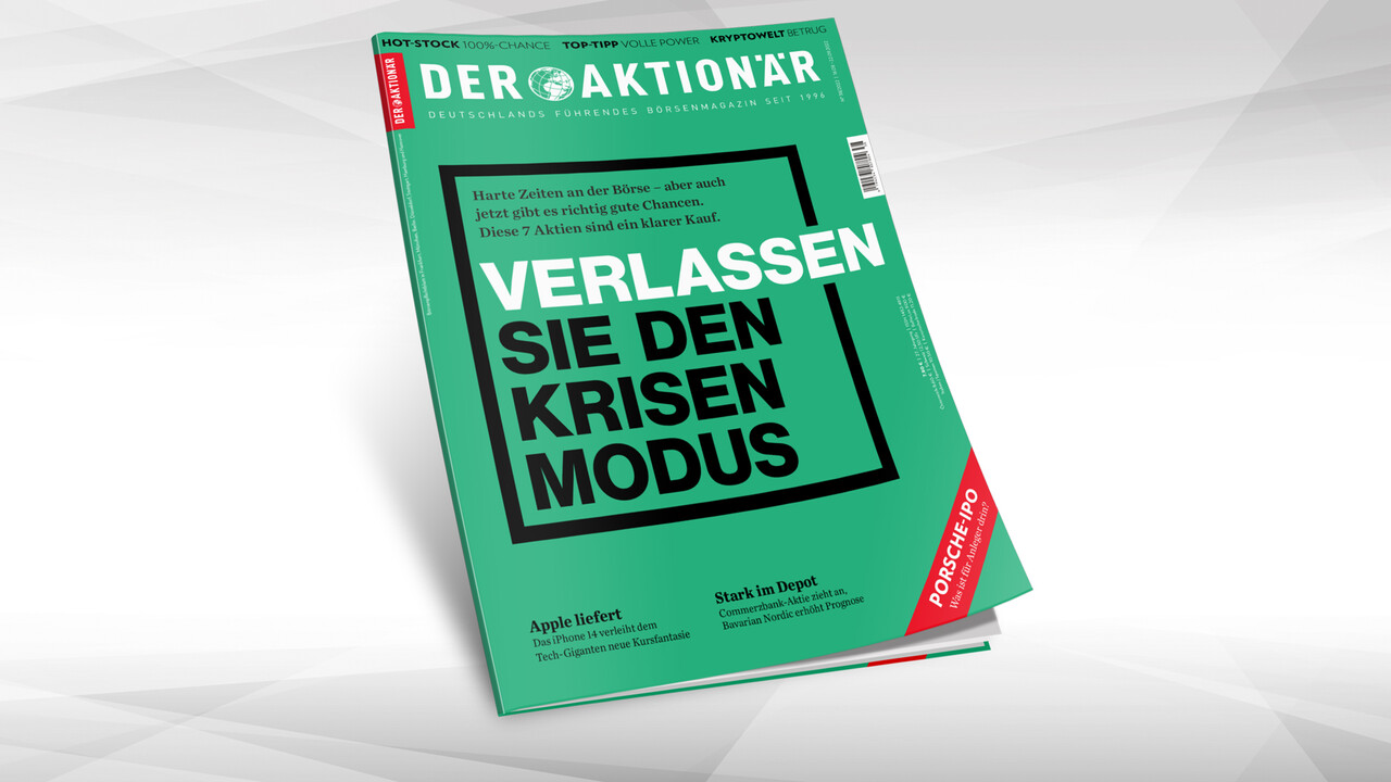 Verlassen Sie den Krisenmodus: Harte Zeiten – aber auch jetzt gibt es richtig gute Chancen an der Börse. Diese 7 Aktien sind ein klarer Kauf.