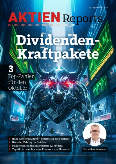 Dividenden-Kraftpakete – 3 Top-Zahler für den Oktober