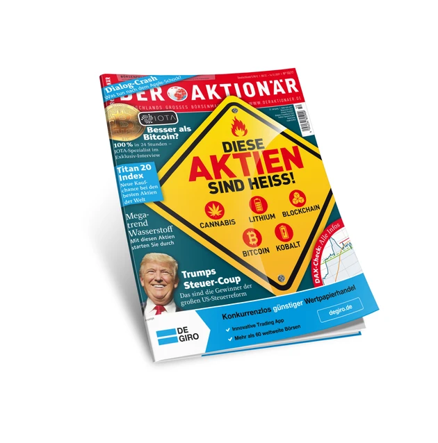 NEUE AUSGABE: Cannabis, Lithium, Blockchain, Bitcoin, Kobalt ‑ diese Aktien sind heiß!