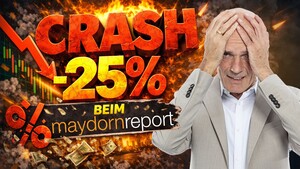 maydornreport: Crash! ‑25 Prozent, KI‑Aktien, Silber, Ethereum 
