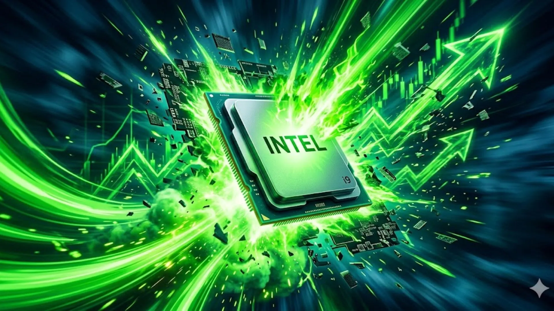 Intel‑Aktie vor Rally? Trump‑Post sorgt für Anlegereuphorie im Chip‑Sektor  (Foto: Gemini)