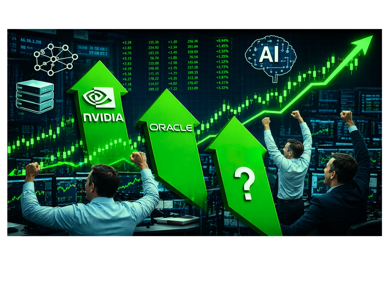 Nvidia als Antreiber: Oracle‑Deal zündet 525‑Prozent‑Gewinner – wer folgt?