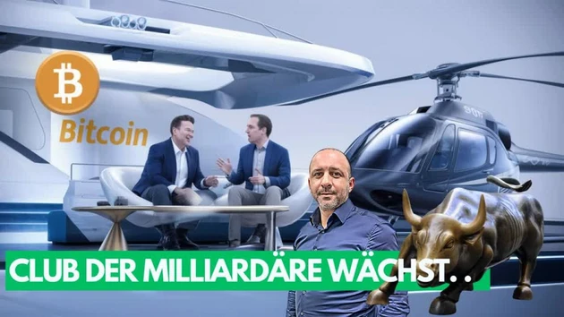 Bitcoin: Club der Milliardäre wächst! DAX & Dow Jones jetzt kaufen?
