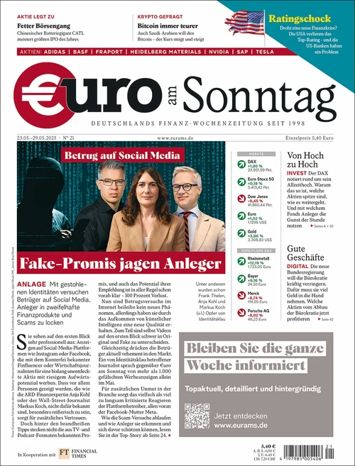 Euro am Sonntag 21/25