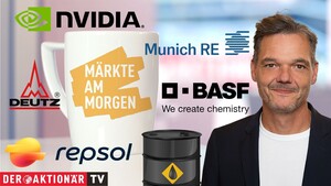 Märkte am Morgen: DAX startet nach Rekordhoch auf hohem Niveau; Brent‑Öl, Nvidia, BASF, Salzgitter, MunichRe, Deutz im Fokus 