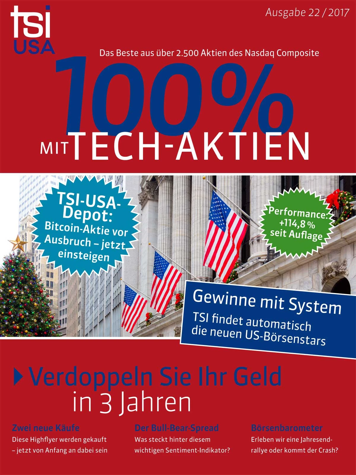 TSI USA: Bitcoin-Highflyer – plus 40 Prozent in 2 Wochen