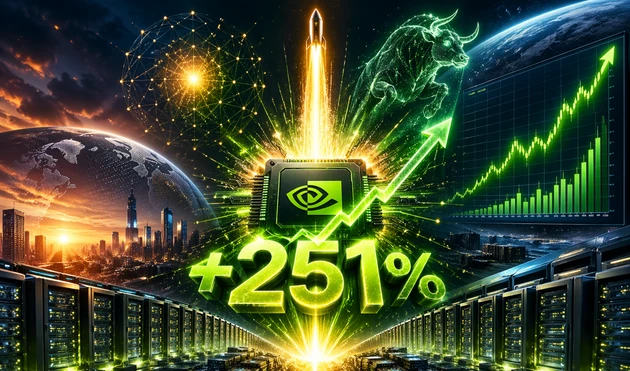 KI‑Boom: Nvidia treibt 251‑Prozent‑Trade an