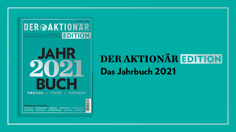 Wegweiser für das Börsenjahr 2021: DER AKTIONÄR EDITION „Jahrbuch 2021“ erscheint am 18. Dezember