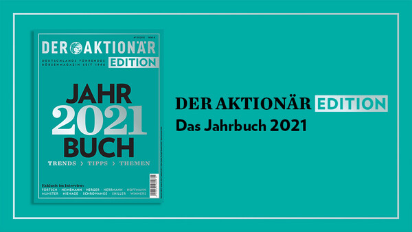 Wegweiser für das Börsenjahr 2021: DER AKTIONÄR EDITION „Jahrbuch 2021“ erscheint am 18. Dezember 