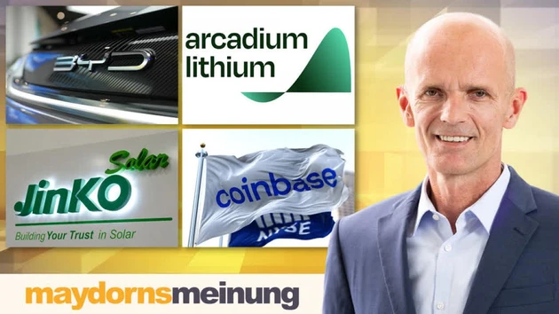 maydornsmeinung: Nasdaq 100, Nikkei, Coinbase, MicroStrategy, BYD, Tesla, JinkoSolar, Lithium, Freyr