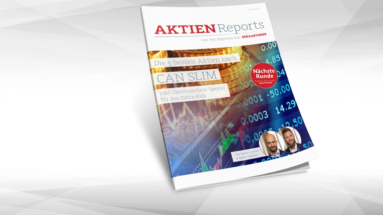 Die 5 besten Aktien nach CAN SLIM (inkl. Optionsschein-Spezial) – Second Edition