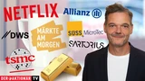 DAX: Märkte am Morgen: DAX weiter auf Rekordniveau; Gold auf Allzeithoch; Netflix, TSMC, Sartorius, ASML, SUSS MicroTec, Allianz, DWS Group im Fokus