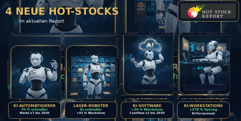 Vier neue Hot-Stocks im Report 29/2026