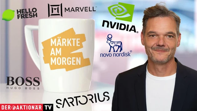 Märkte am Morgen: DAX leicht im Plus erwartet ‑ Gold, Nvidia, Marvell Technology, Sartorius, Deutsche Bank, Daimler Truck, Symrise, Hugo Boss, HelloFresh, Novo Nordisk