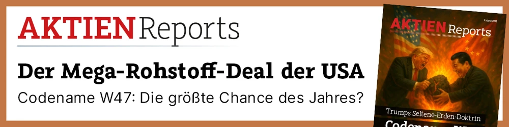 Aktienreport W47 Seltene Erden Banner NL