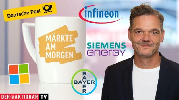 Märkte am Morgen: Microsoft, Alphabet, Deutsche Post, Bayer, Infineon, Siemens Energy
