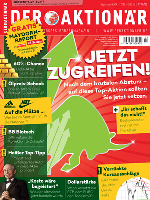 DER AKTIONÄR - DER AKTIONÄR 05/16