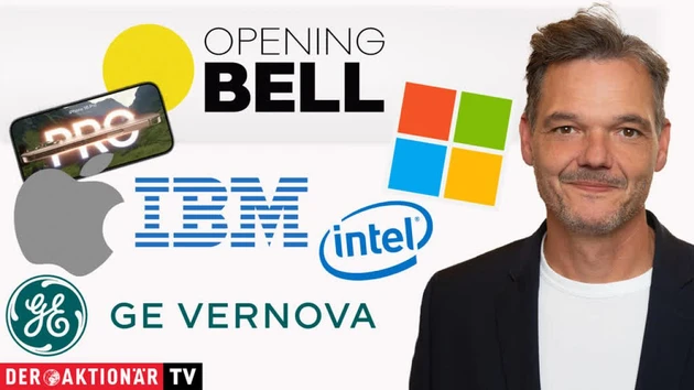 Opening Bell: S&P 500, Dow Jones, Apple, GE Vernova, Vistra Energy, IBM, Intel, Microsoft