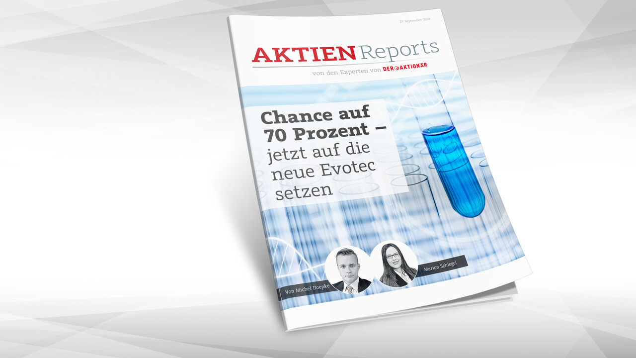 Chance auf 70 Prozent – jetzt auf die neue Evotec setzen