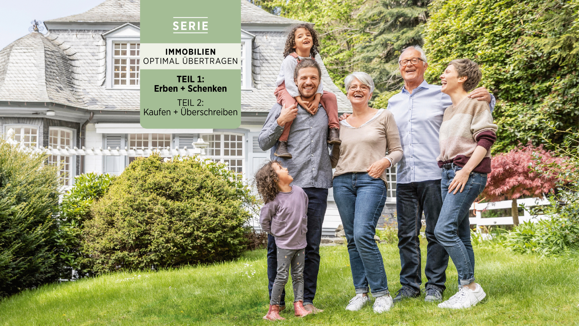 So vererben Sie Ihre Immobilie (nahezu) steuerfrei!  (Foto: MiJo/Westend61/picture alliance/dpa)