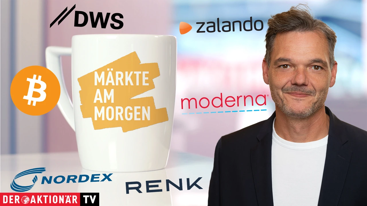 Märkte am Morgen: DAX vor Ostern auf Rekordjagd; Bitcoin, Gold, Moderna, Rheinmetall, Bayer, Nordex, Zalando, DWS im Fokus