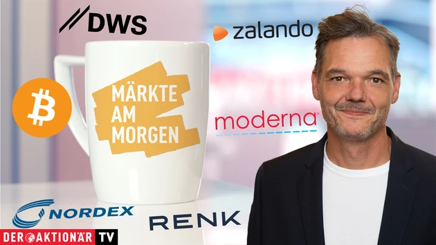 Märkte am Morgen: DAX vor Ostern auf Rekordjagd; Bitcoin, Gold, Moderna, Rheinmetall, Bayer, Nordex, Zalando, DWS im Fokus