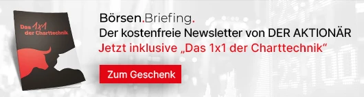 Börsen.Briefing. Newsletter plus Geschenk nach Registrierung 