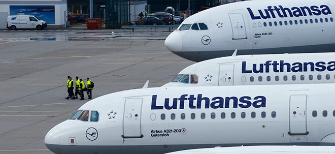Lufthansa: Zahlen drücken Aktie um 9 Prozent nach unten (Foto: Börsenmedien AG)