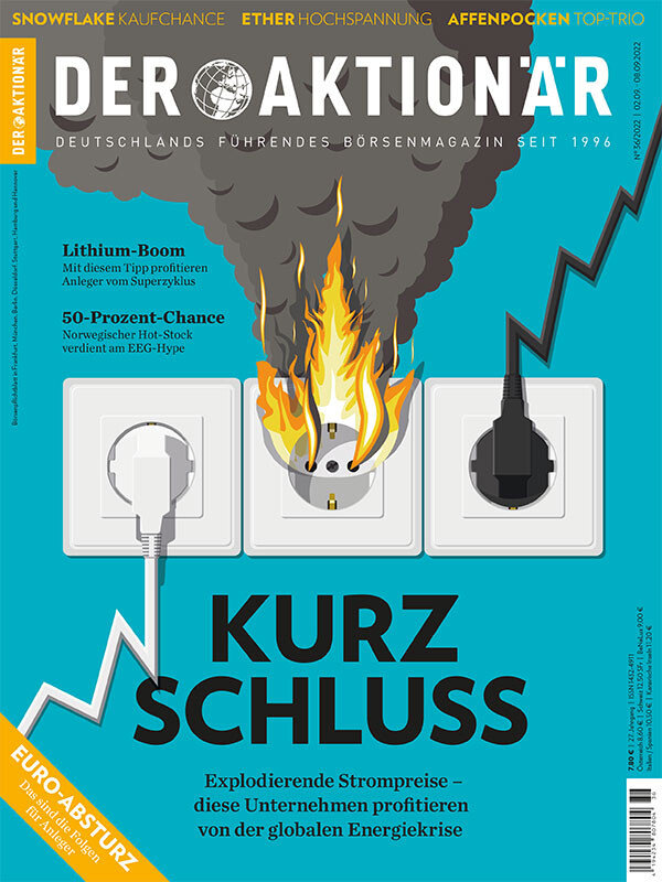 Gewinner gibt es immer – so auch jetzt. Die Top-Profiteure der globalen Energiekrise finden Sie jetzt in der neuen Ausgabe (36/22) von DER AKTIONÄR.