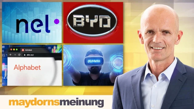 maydornsmeinung: Bitcoin, Microsoft, Alphabet, Meta, Amazon, Nel, Deutsche Bank, Solar, BYD, Varta