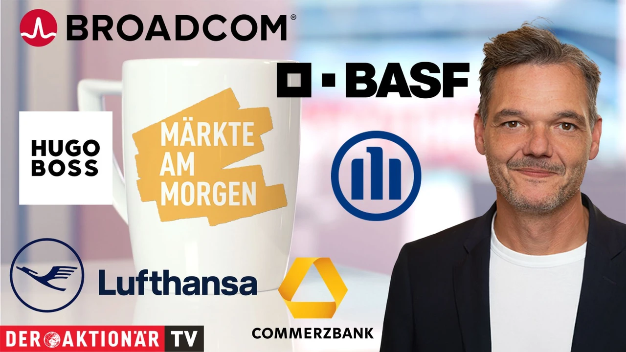 Märkte am Morgen: DAX startet Erholungsversuch; US‑Anleihen, Gold, Broadcom, Allianz, BASF, Dt. Lufthansa, Stroer, Hugo Boss im Fokus