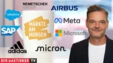 DAX: Märkte am Morgen: DAX startet mit kleinem Minus; Brent‑Öl, Microsoft, Meta, Micron Technology, SAP, Nemetschek, Adidas, Airbus im Fokus