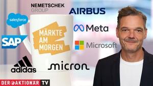 Märkte am Morgen: DAX startet mit kleinem Minus; Brent‑Öl, Microsoft, Meta, Micron Technology, SAP, Nemetschek, Adidas, Airbus im Fokus 