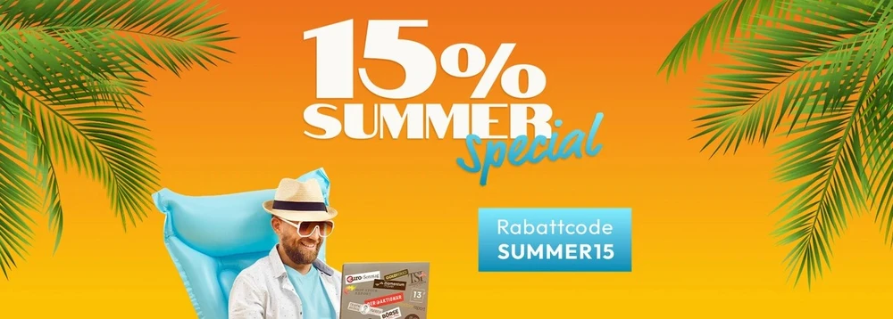 Erfrischende Rabatte auf Magazine und Börsenbriefe