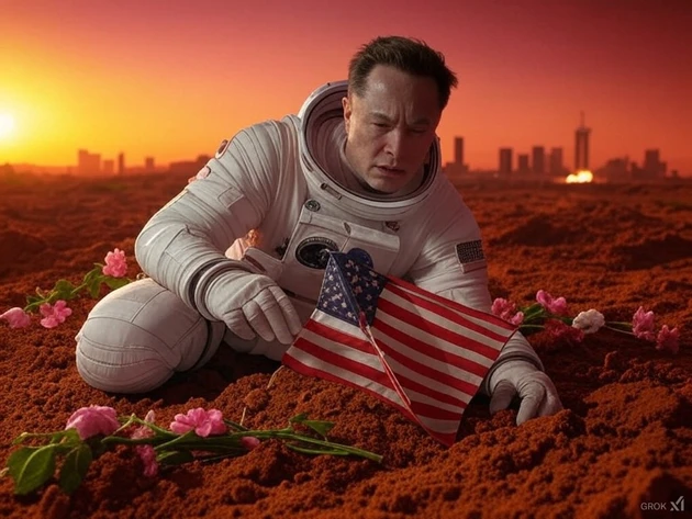 Mars‑Roboter! Irrste Prognose des Jahres für Tesla‑Chef und SpaceX