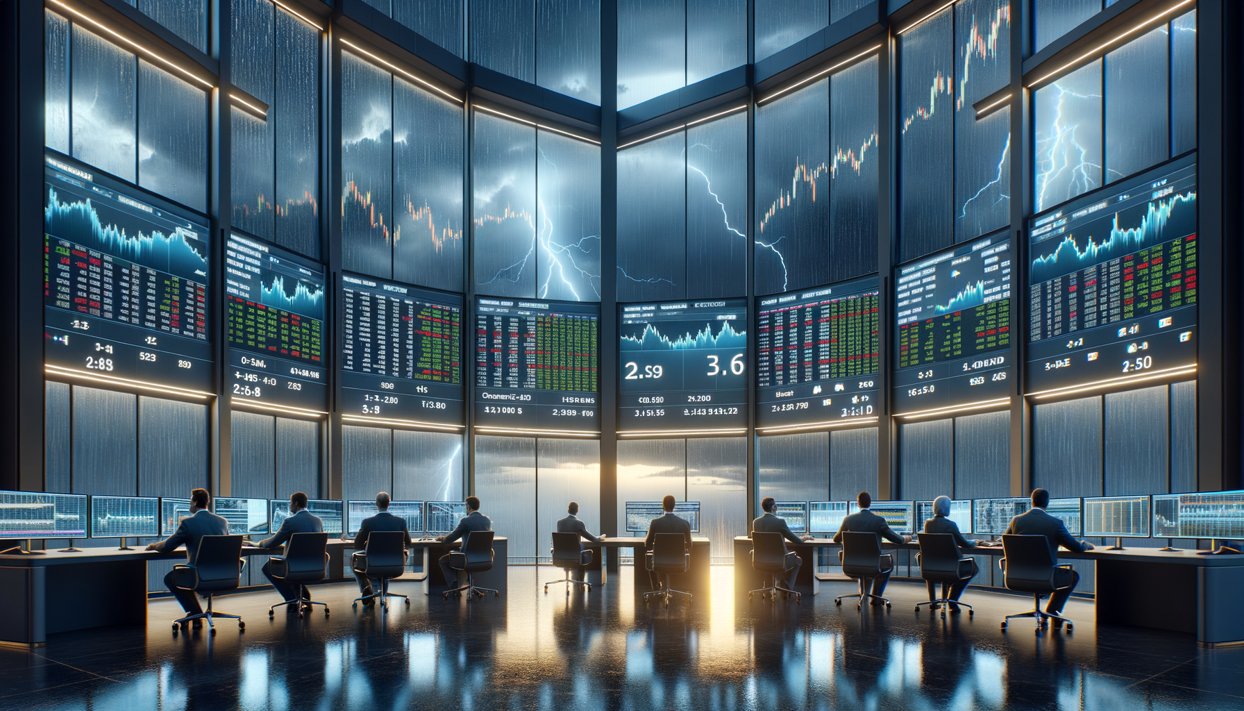 Börsenticker zum Iran‑Krieg: Der Nahe Osten brennt ‑ so reagieren die Börsen (Foto: BÖRSE ONLINE/DALL-E3 (KI-generiert))