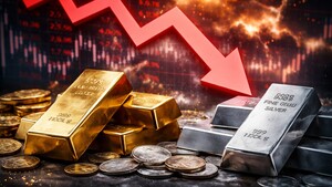 Gold und Silber unter Druck – Minenwerte im freien Fall  / Foto: ChatGPT