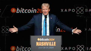 Bitcoin: Trump erfreut die Krypto‑Szene  / Foto: Mark Humphrey/picture alliance/dpa