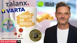 DAX: Märkte am Morgen: DAX startet mit kleinem Verlust; Bitcoin, Gold, Barrick Gold, Bayer, Bavarian Nordic, Hellofresh, Talanx, Hannover Rück, Varta im Fokus
