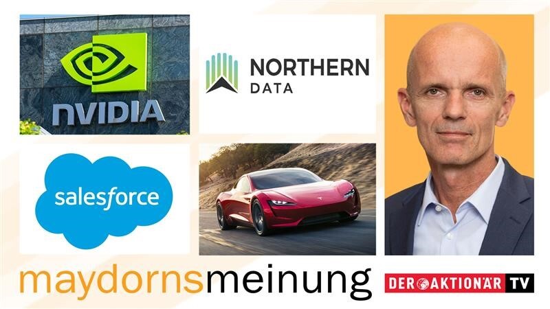 Maydorns Meinung: Nvidia, Salesforce, Snowflake, Delivery Hero, Tesla, BYD, Livent, Freyr Battery, Encavis, Northern Data