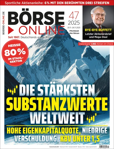 Die aktuelle Ausgabe von Börse Online: BÖRSE ONLINE 47/25