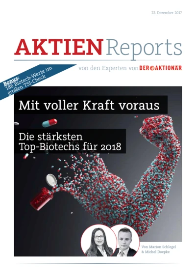 Mit voller Kraft voraus – die stärksten Top-Biotechs für 2018