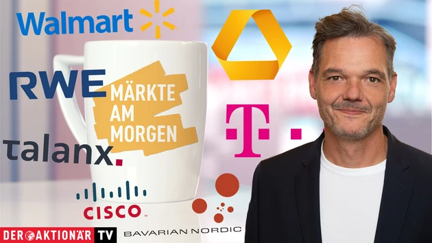 Märkte am Morgen: US‑Verbraucherpreise stützen DAX; US‑Zinsen, Cisco Systems, Alphabet, Walmart, RWE, Bavarian Nordic, Talanx, Deutsche Telekom im Fokus