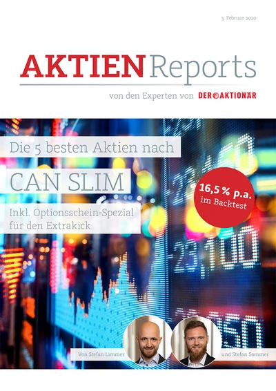 Strategie schlägt Meinung: Die 5 besten Aktien nach CAN SLIM  (inkl. Optionsschein-Spezial)