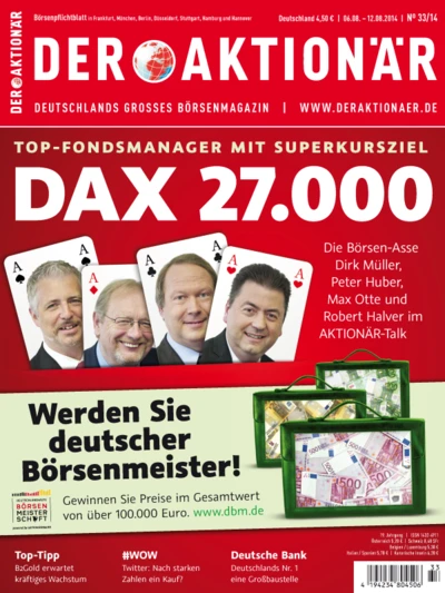 DER AKTIONÄR 33/14