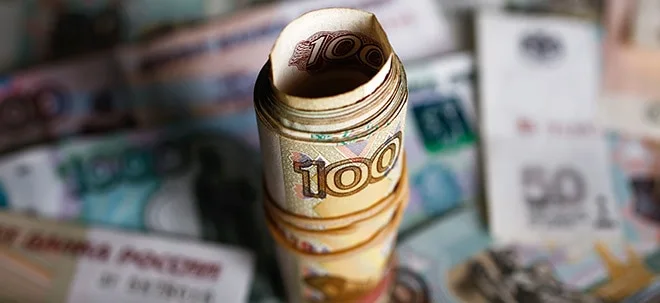 Dem russischen Rubel droht ein Rückschlag  &#8209; was Anleger wissen müssen (Foto: Börsenmedien AG)