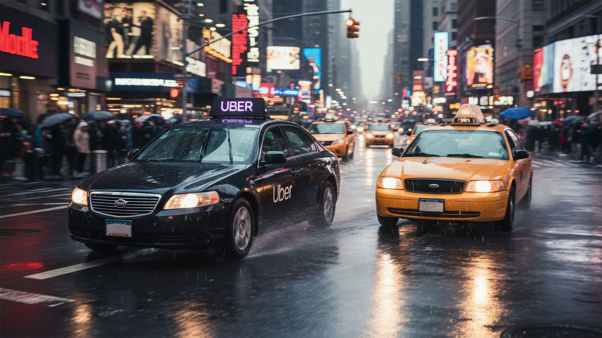 UBER‑trieben? Fahrdienst‑Vermittler wächst um 20 Prozent – Aktie fällt deutlich (Foto: Shutterstock AI/Shutterstock)