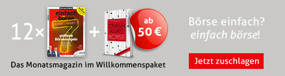 Banner einfach börse Willkommenspaket Ausgabe Juni 06+23